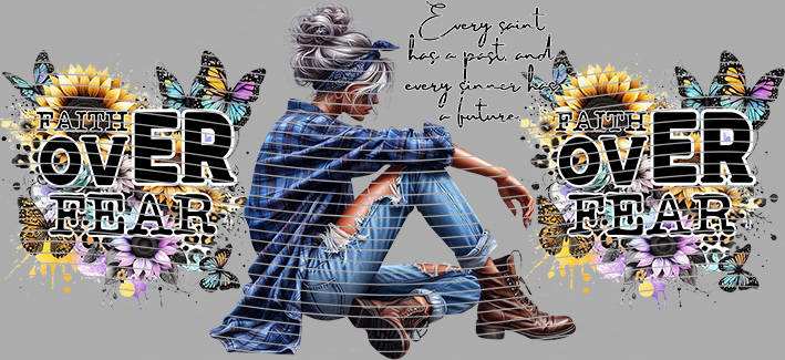 16oz Sunflower Girl-SU-208